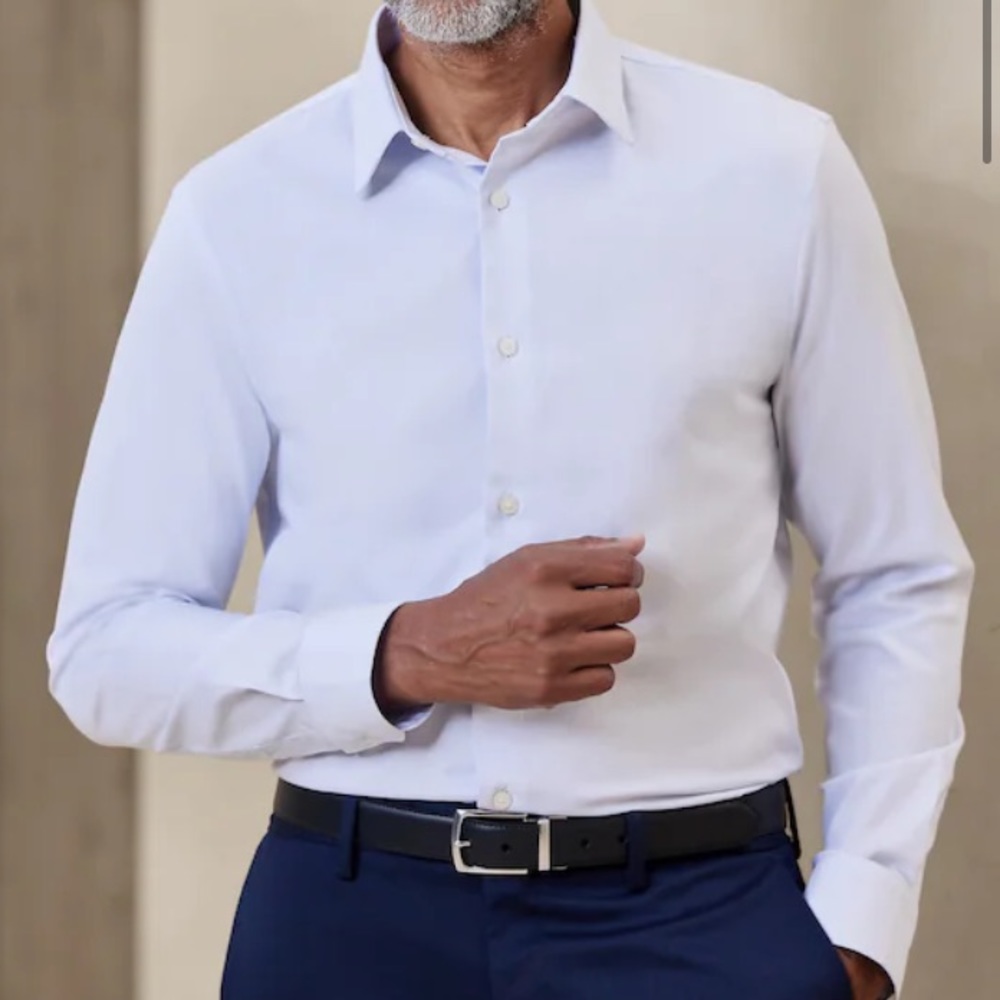 Banana Republic Non Iron Slim Fit Button Down